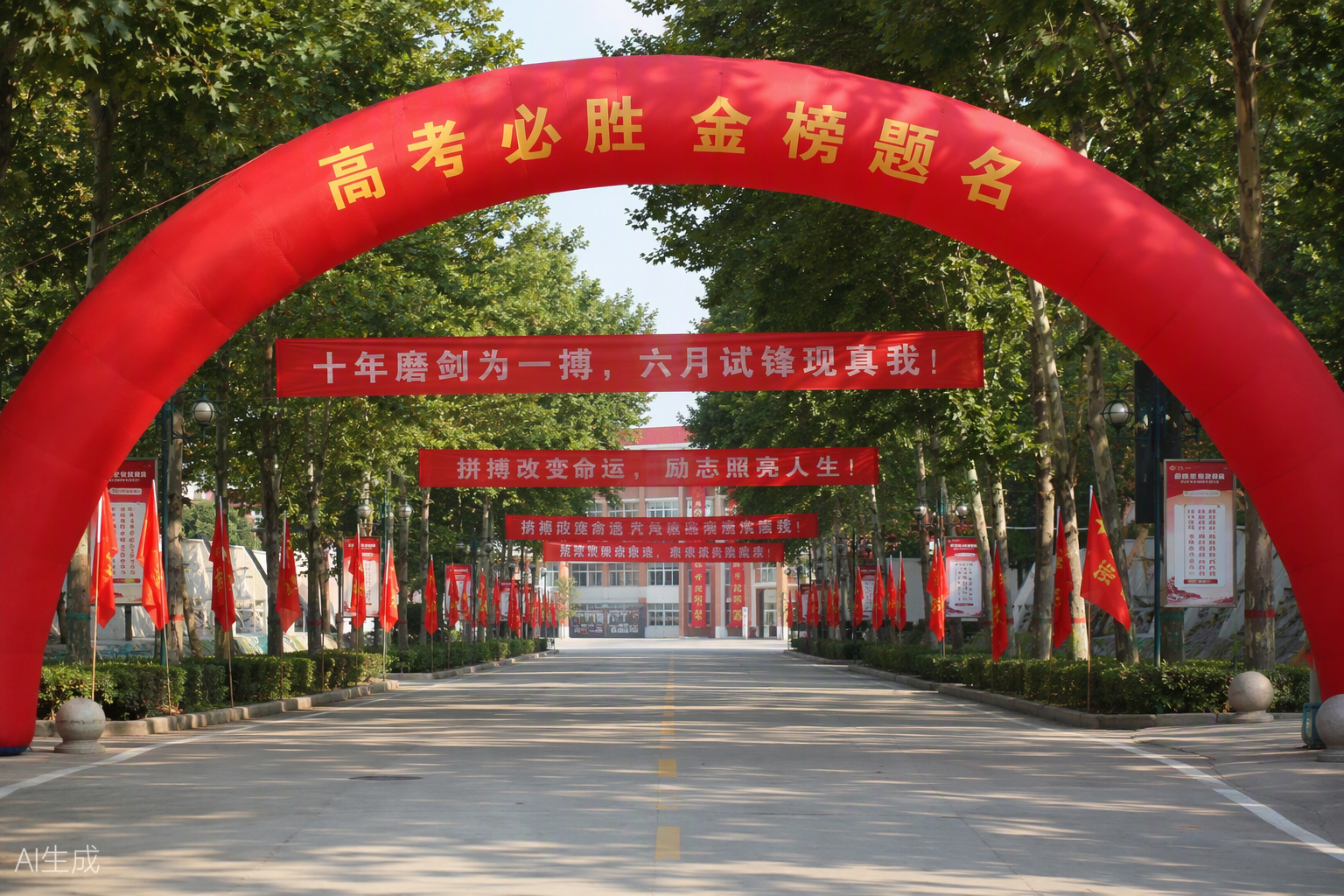壮行仪式现场